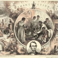 Scenes from the end of the American Civil War