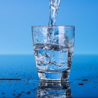 Glass of water