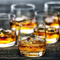 Whiskey and ice