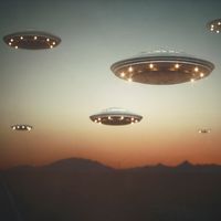 Alien spaceships