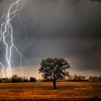 Lightning strike