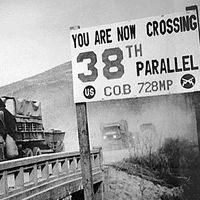Korean War: 38th parallel
