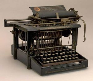 Remington typewriter