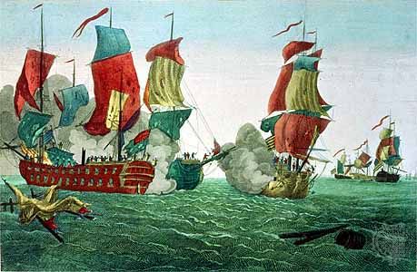 Bonhomme Richard and Serapis