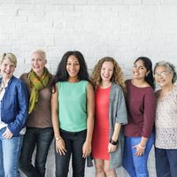 Cheerful women